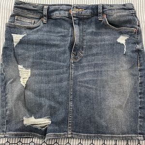 Jean skirt